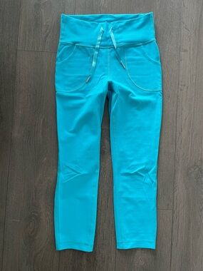 Lululemon ankle pants jogger leggings size 6 small high waist rise crop cropped